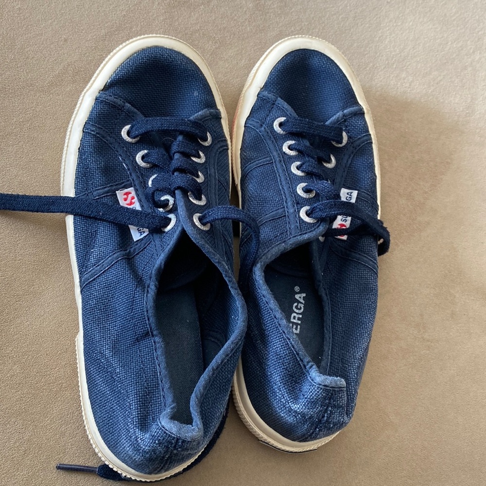 Súperga Navy Sneakers - Size 36